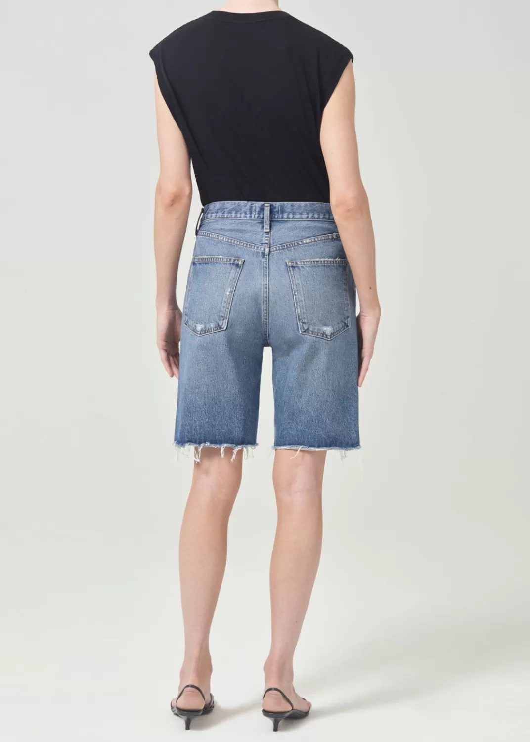 Clearance AGOLDE 90'S Mid Rise Loose Short In Precision