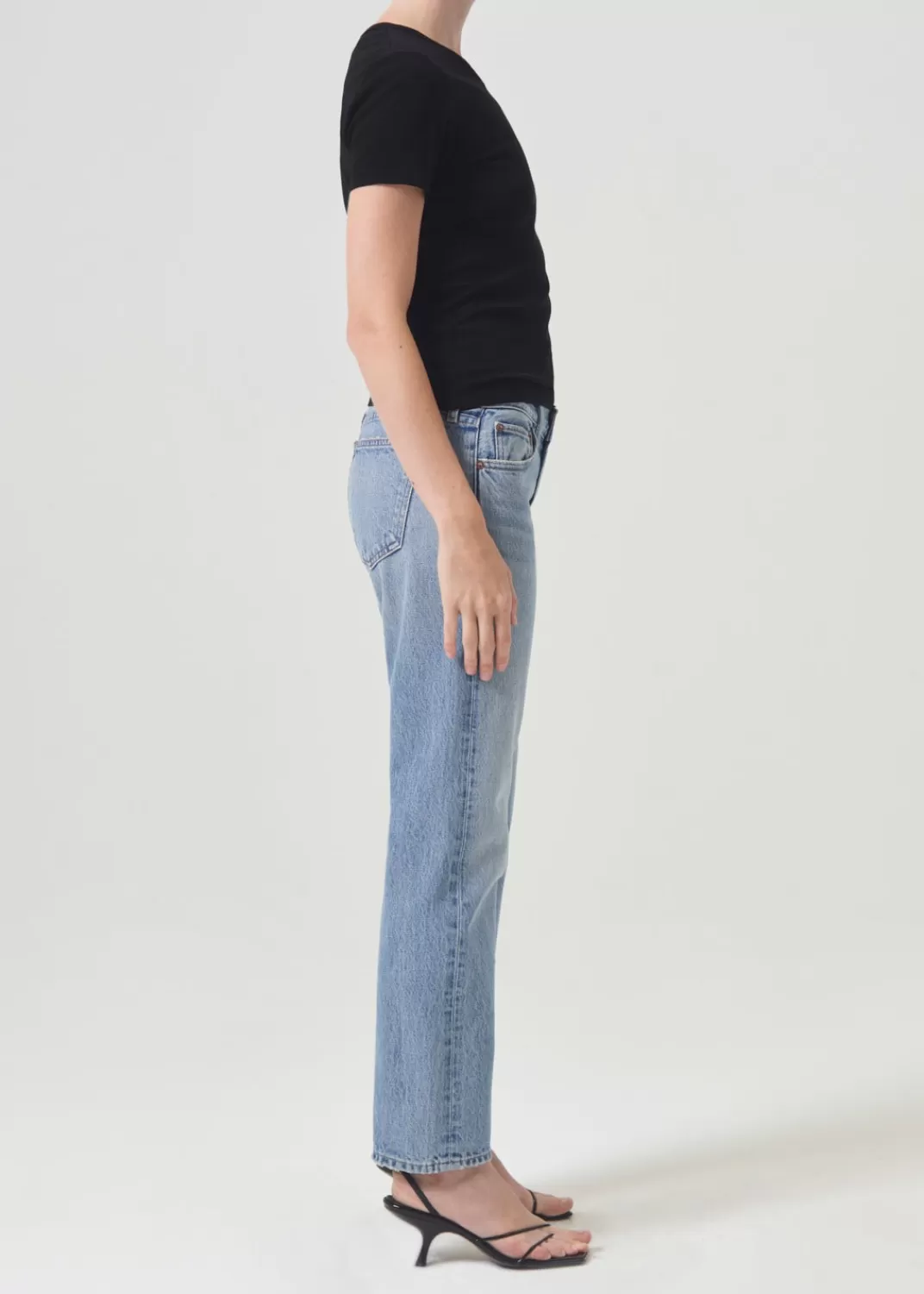 Cheap AGOLDE Amber Jean In Libertine