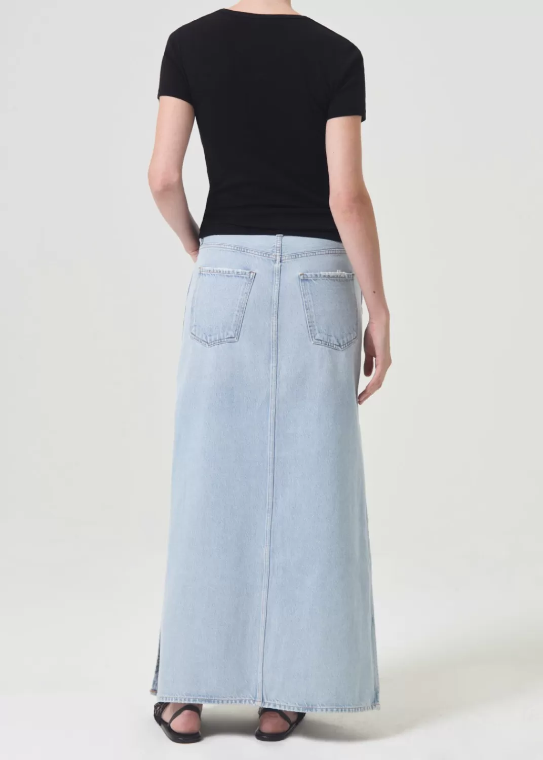 Hot AGOLDE Astrid Slice Skirt In Fragment