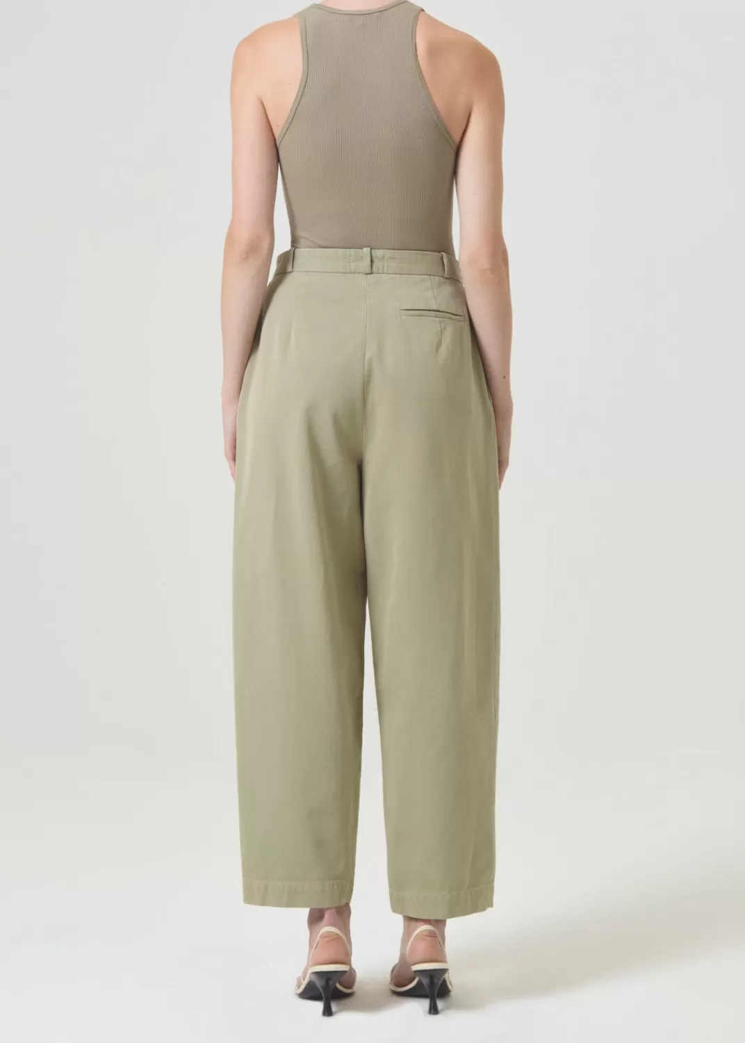 Shop AGOLDE Becker Chino In Dill