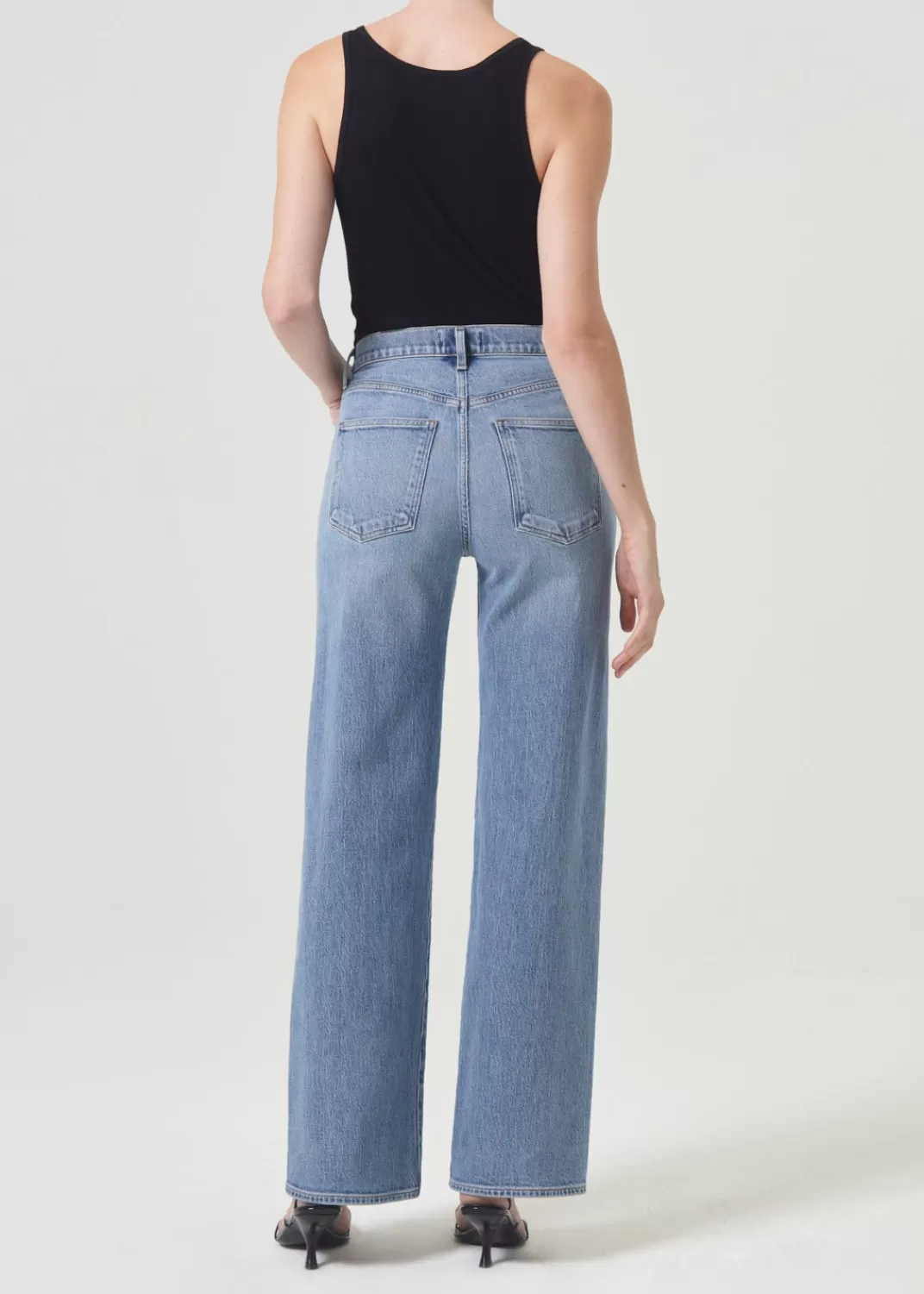 Cheap AGOLDE Harper Straight Jean (Stretch) In Flash