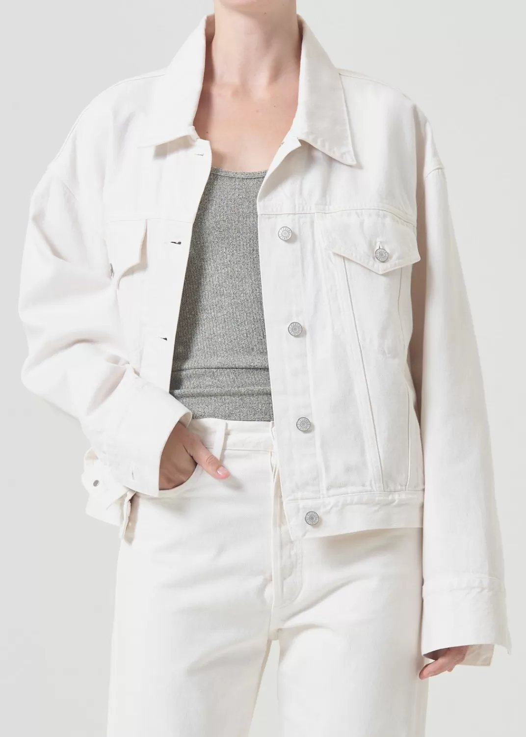 Outlet AGOLDE Martika Jacket In Fortune Cookie