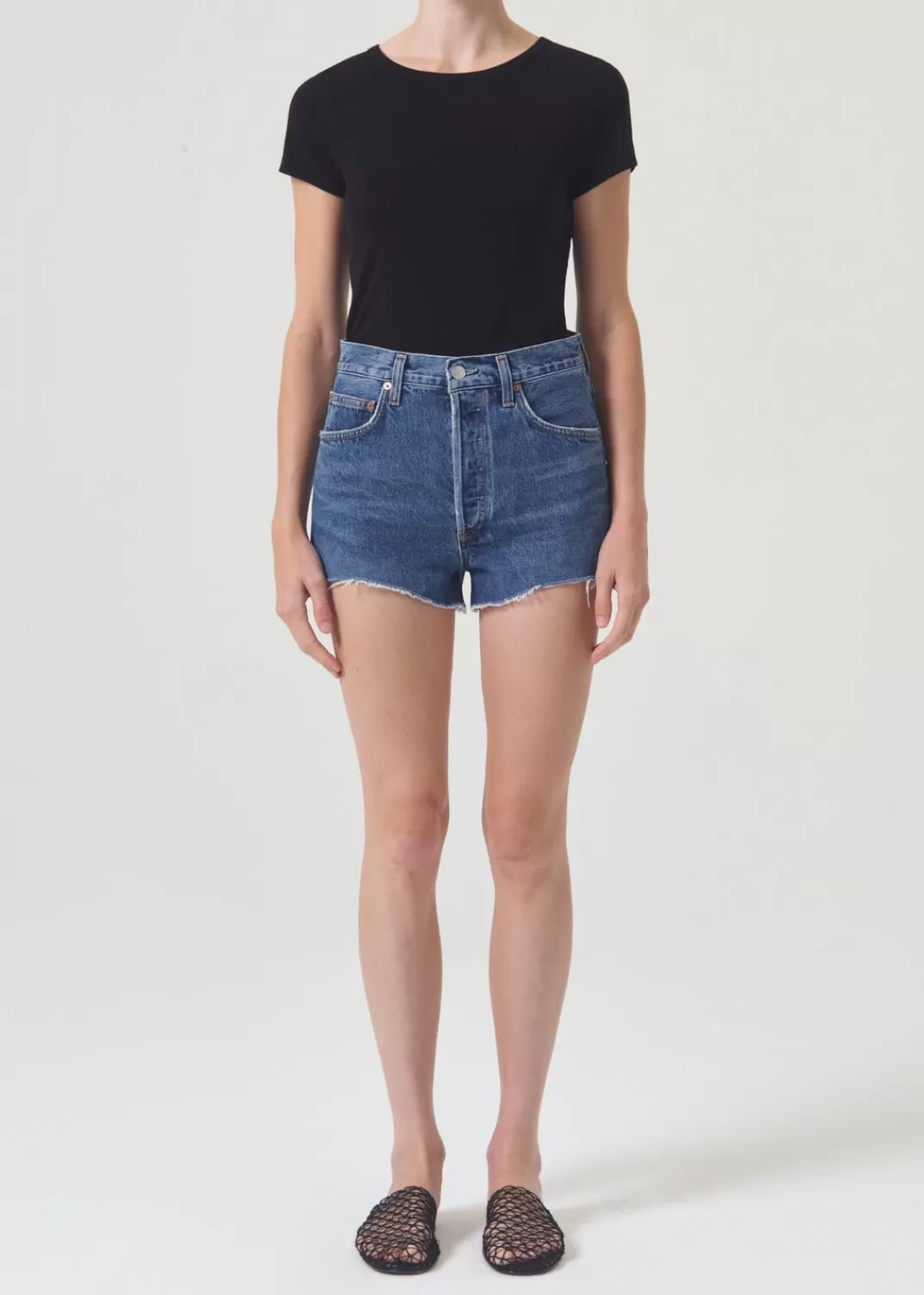 Hot AGOLDE Mila Vintage High Rise Short In Enamour