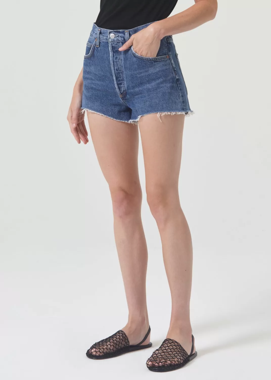 Hot AGOLDE Mila Vintage High Rise Short In Enamour