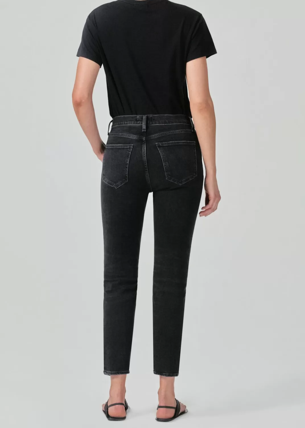 Best Sale AGOLDE Nico High Rise Slim Fit (Stretch) In Hotline