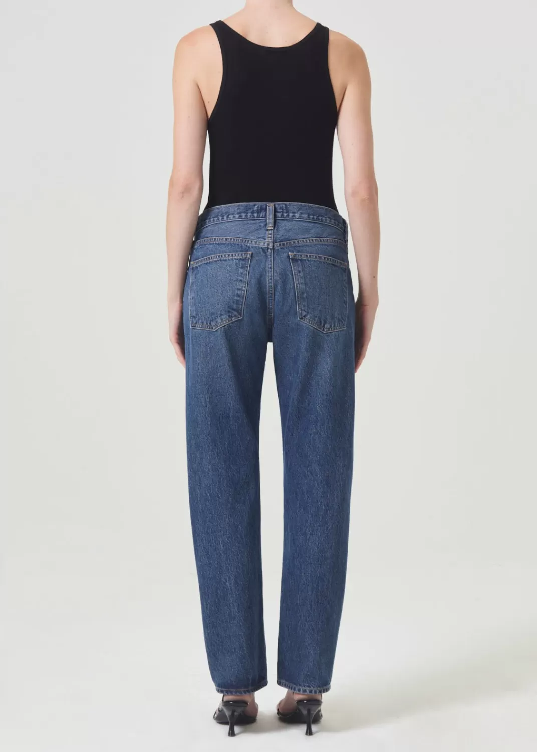 Best Sale AGOLDE Parker Long Jean In Placebo