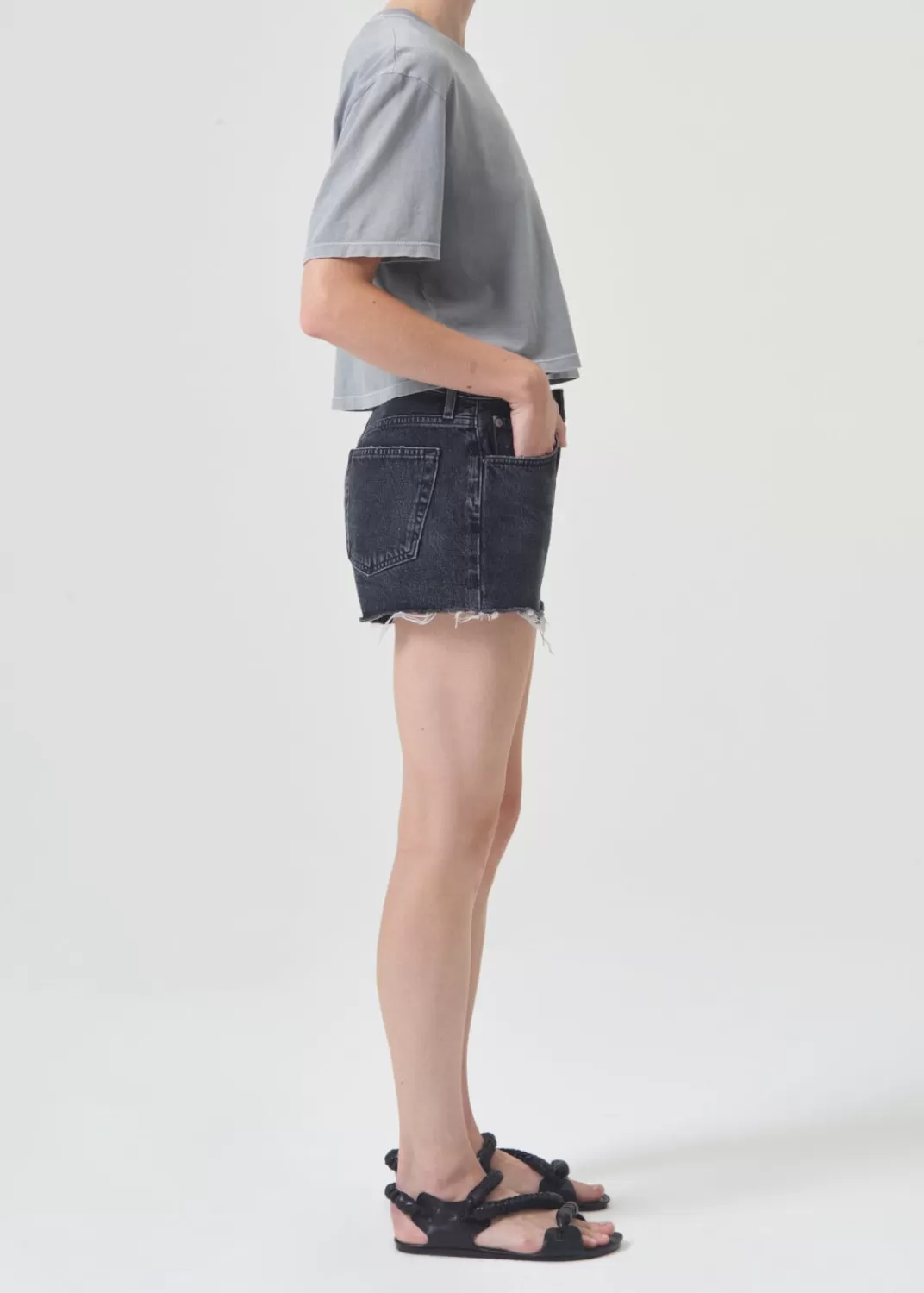 Flash Sale AGOLDE Parker Vintage Cut Off Short In Bewitched