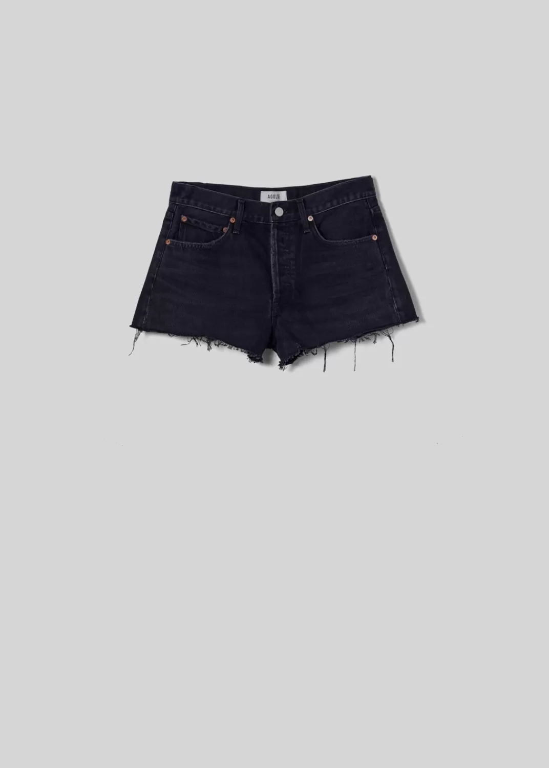 Best Sale AGOLDE Parker Vintage Cut Off Short In Record