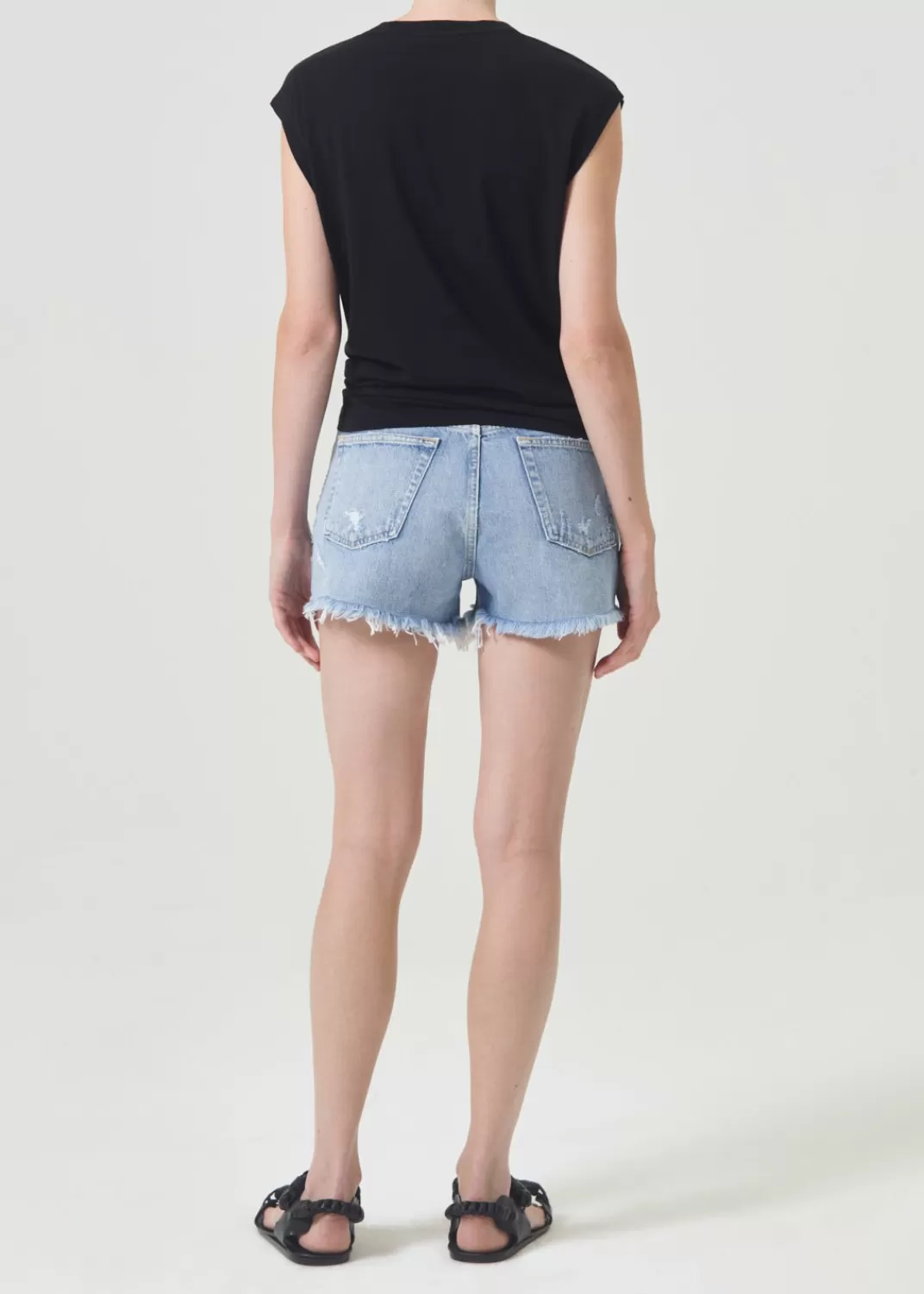 Clearance AGOLDE Parker Vintage Cut Off Short In Swapmeet