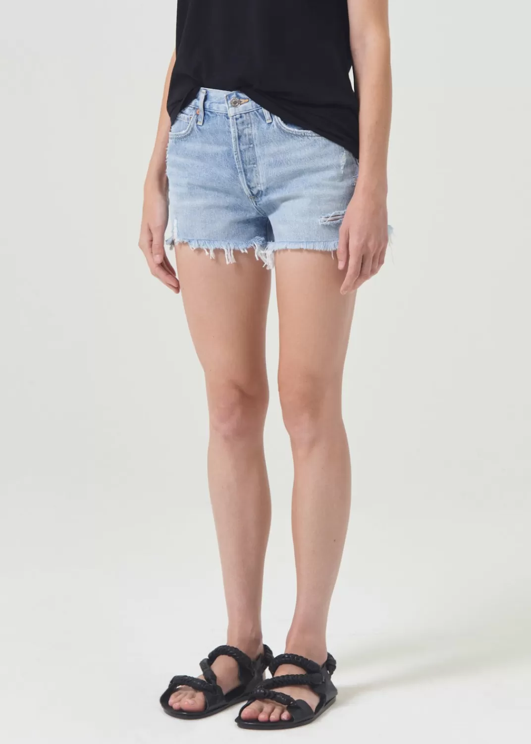 Clearance AGOLDE Parker Vintage Cut Off Short In Swapmeet