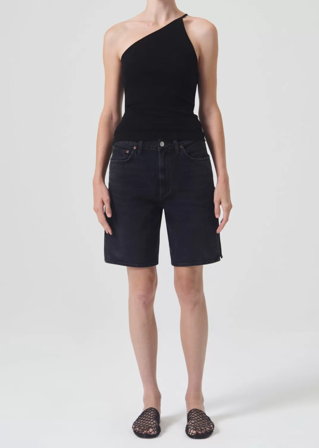 Outlet AGOLDE Vida High Rise Short In Hitch